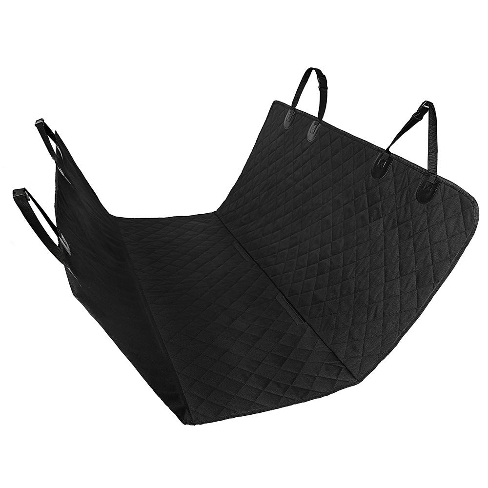 Dog Car Seat Cover – Hammock Pet Carrier with Mesh View & Safety Protector