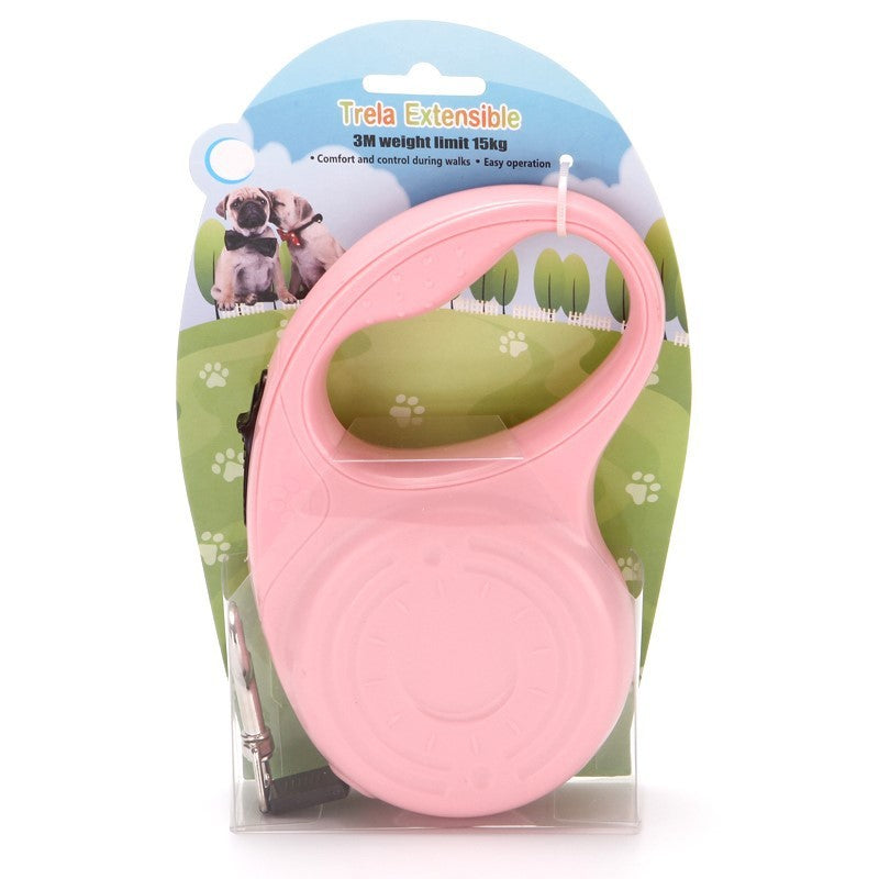 Dog leash automatic and retractable