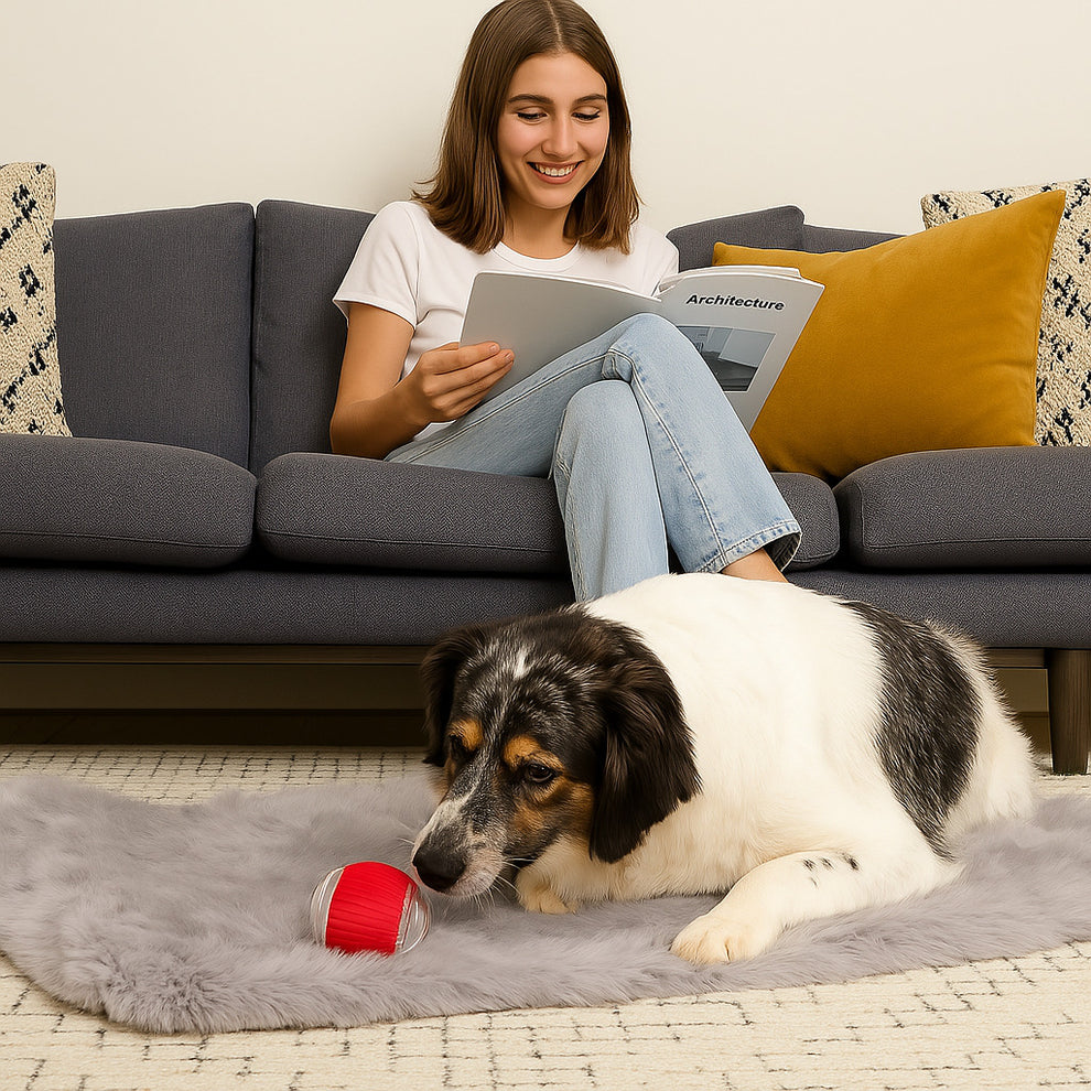 Interactive Smart Rolling Ball Toy for Dogs & Cats | Automatic 360° Pet Ball for Active Play & Exercise