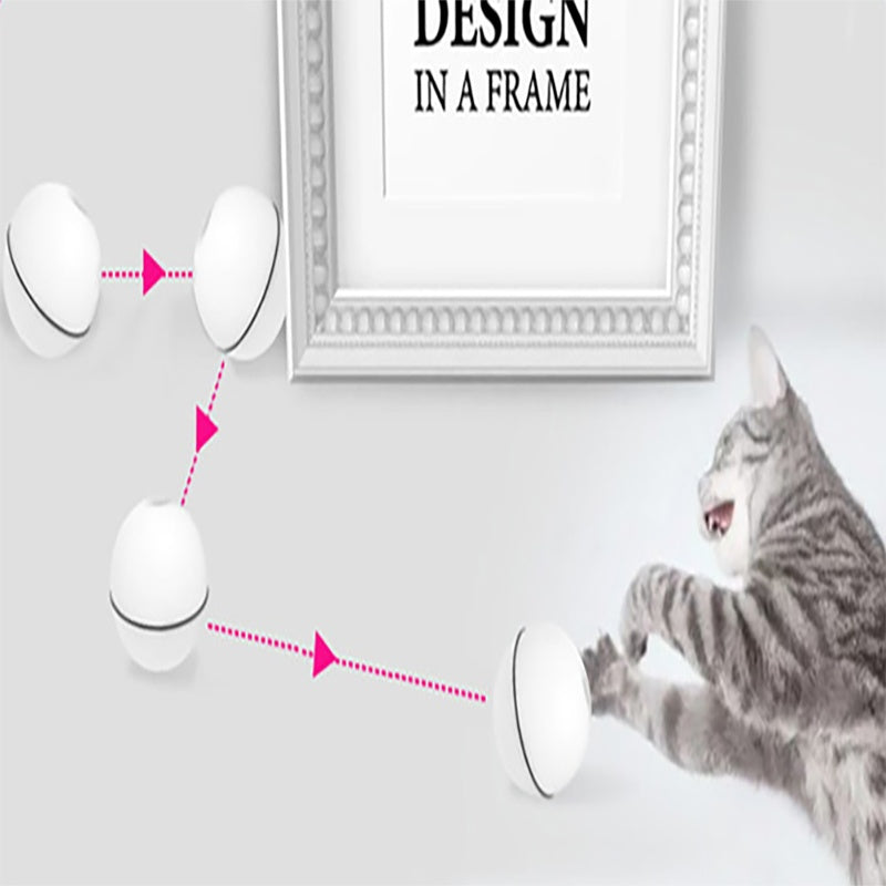 Funny Cat Toy Ball LED Laser Electronic Rolling
