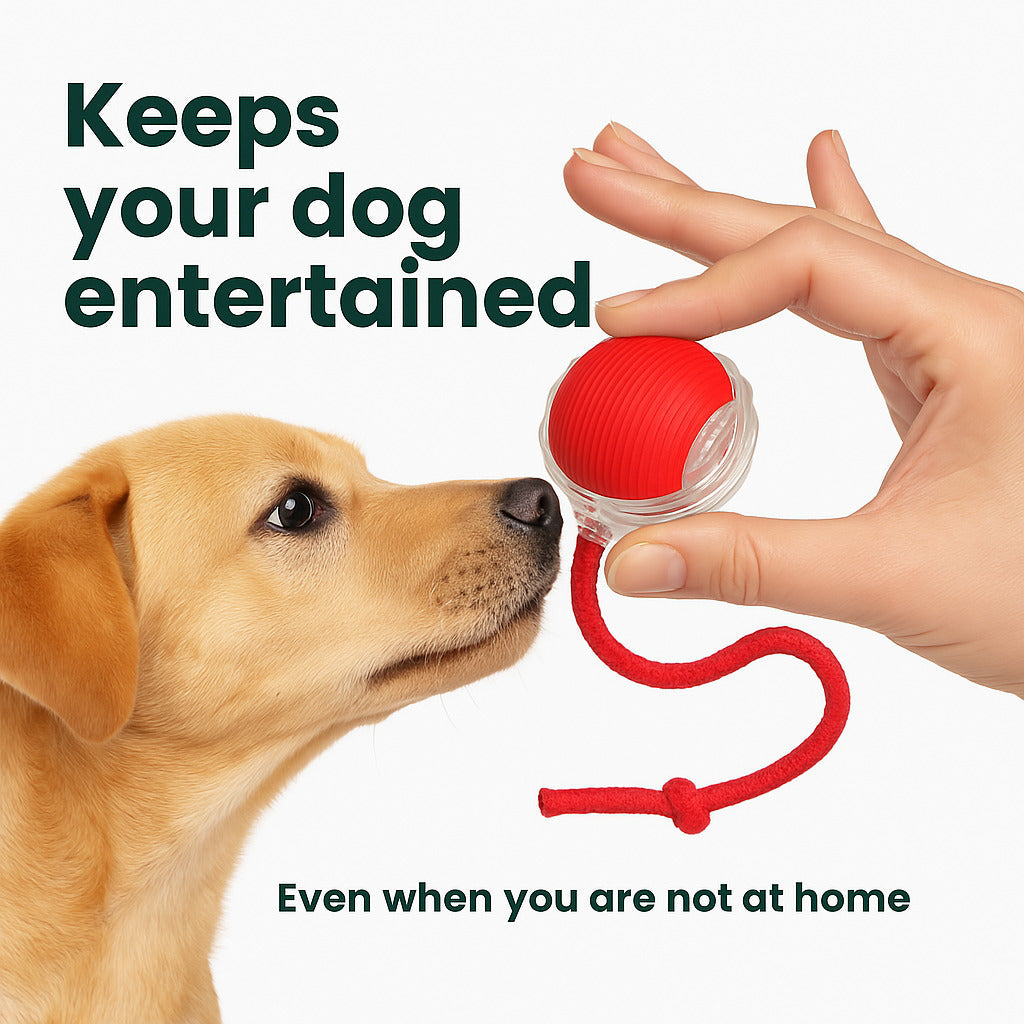 Interactive Smart Rolling Ball Toy for Dogs & Cats | Automatic 360° Pet Ball for Active Play & Exercise