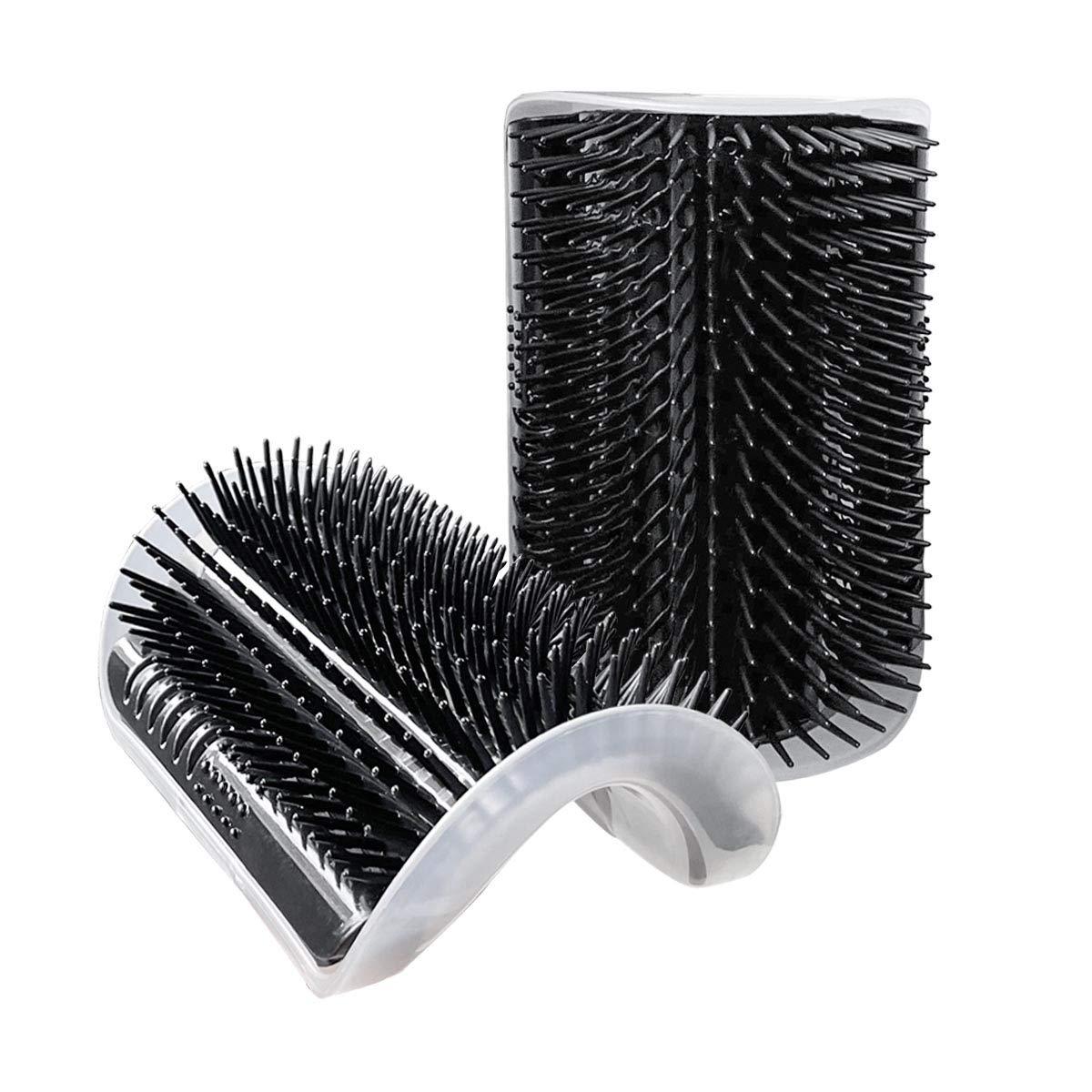 Cat Self Groomer Cat Brushes Wall Corner For Shedding Grooming,
