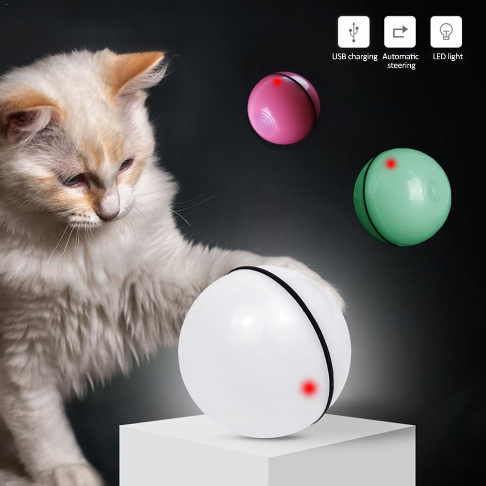 Funny Cat Toy Ball LED Laser Electronic Rolling