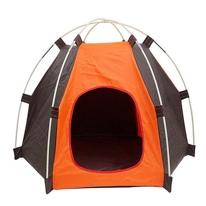 Portable Pet Tent – Foldable Dog & Cat House for Indoor & Outdoor Camping