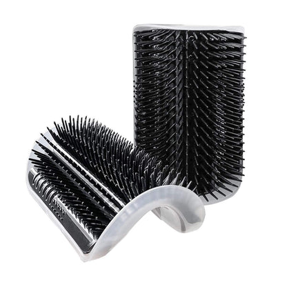 Cat Self Groomer Cat Brushes Wall Corner For Shedding Grooming,