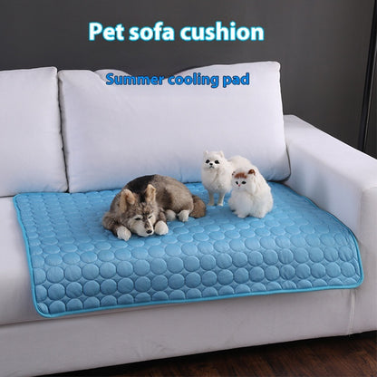 Dog Cooling Mat – Summer Pet Cold Bed for Dogs & Cats, Durable Ice Pad Blanket